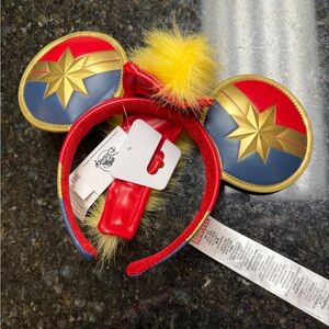 Disney Captain Marvel Mickey Ears Headband